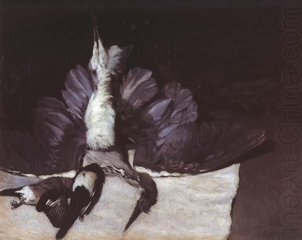 Still Life with Heron, Alfred Sisley